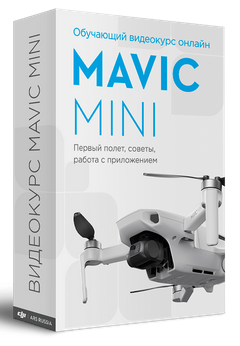 [Djimsk] Видеокурс DJI Mavic Mini (онлайн). Первый полет, советы, работа с приложением